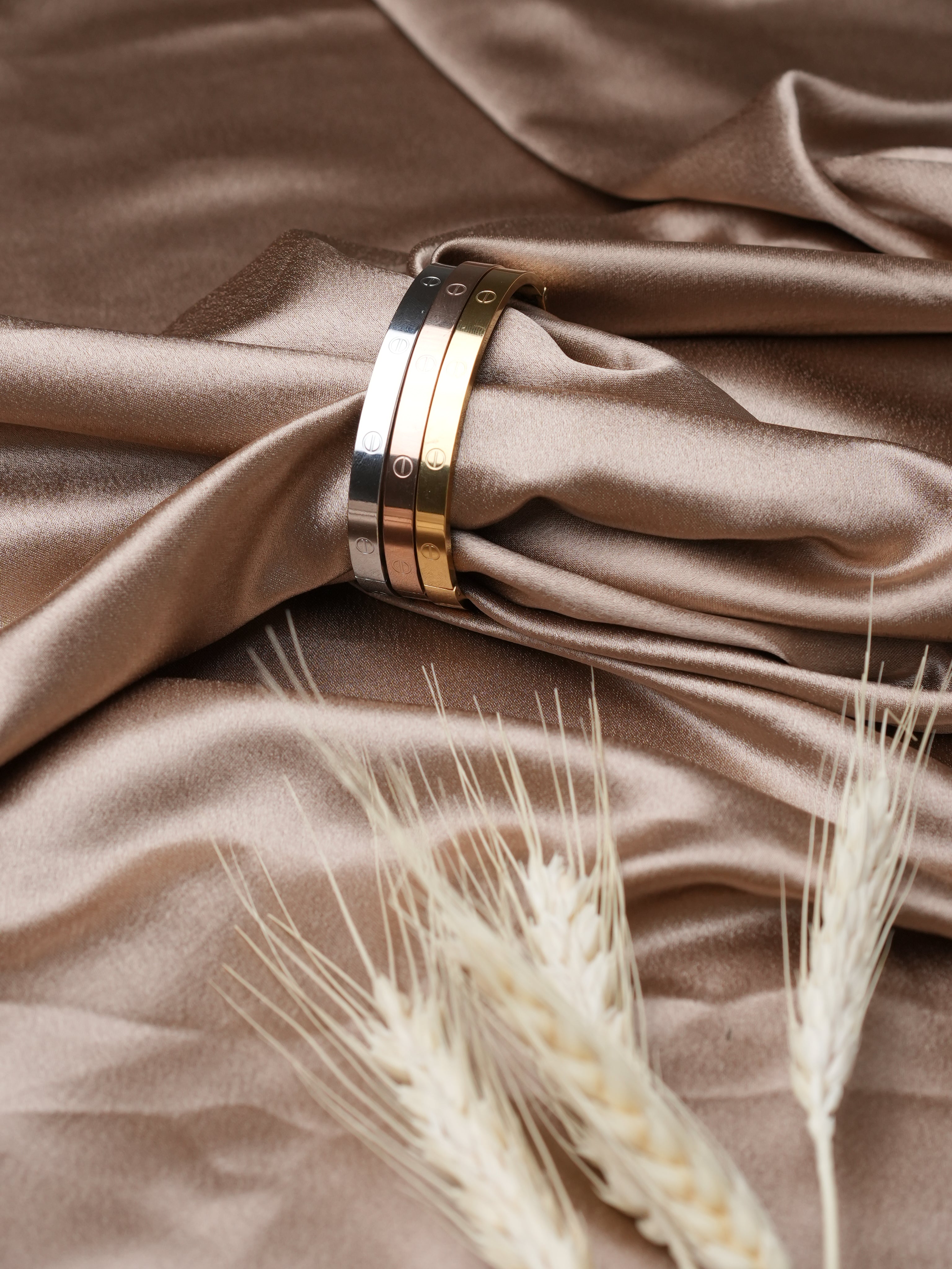 Timeless evergreen Roman Numeral Bracelet set
