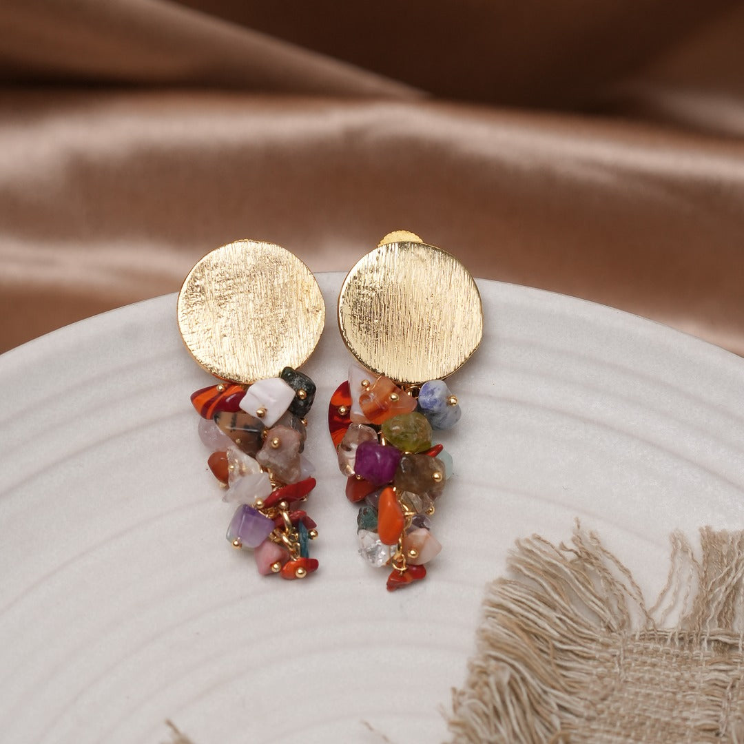 CELESTE DISC EARRINGS