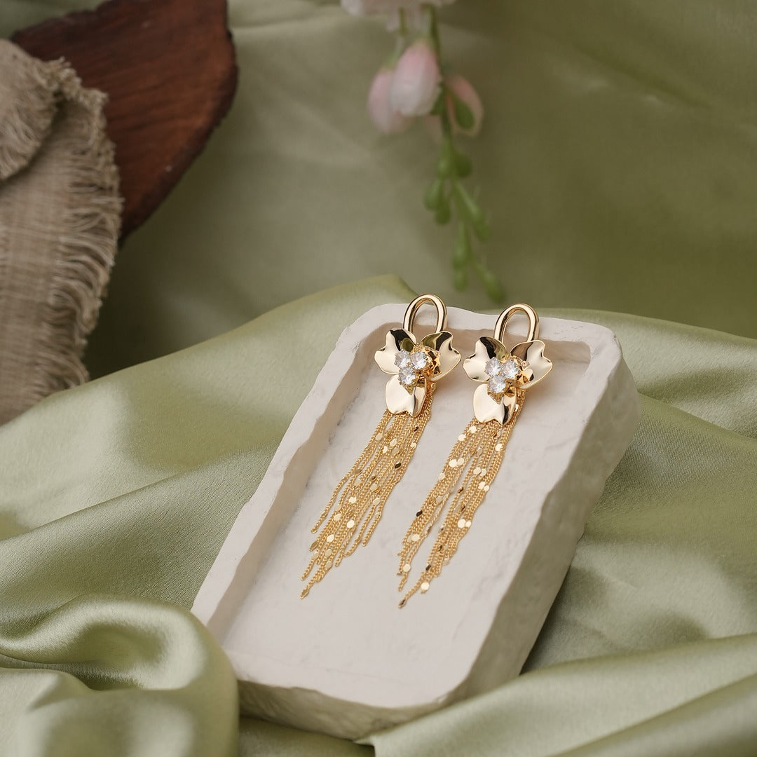 BOUQUET DROP EARRINGS