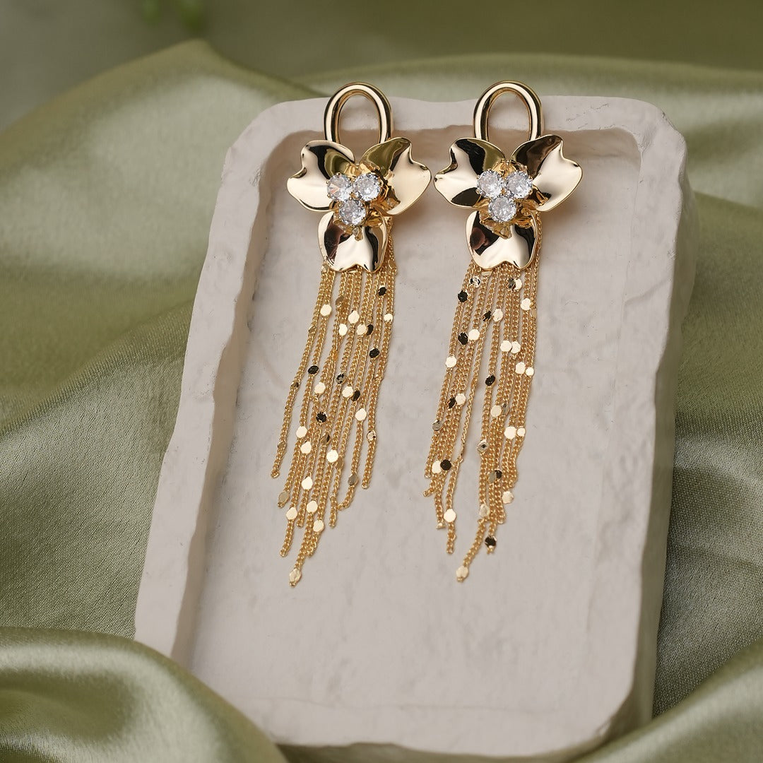 BOUQUET DROP EARRINGS