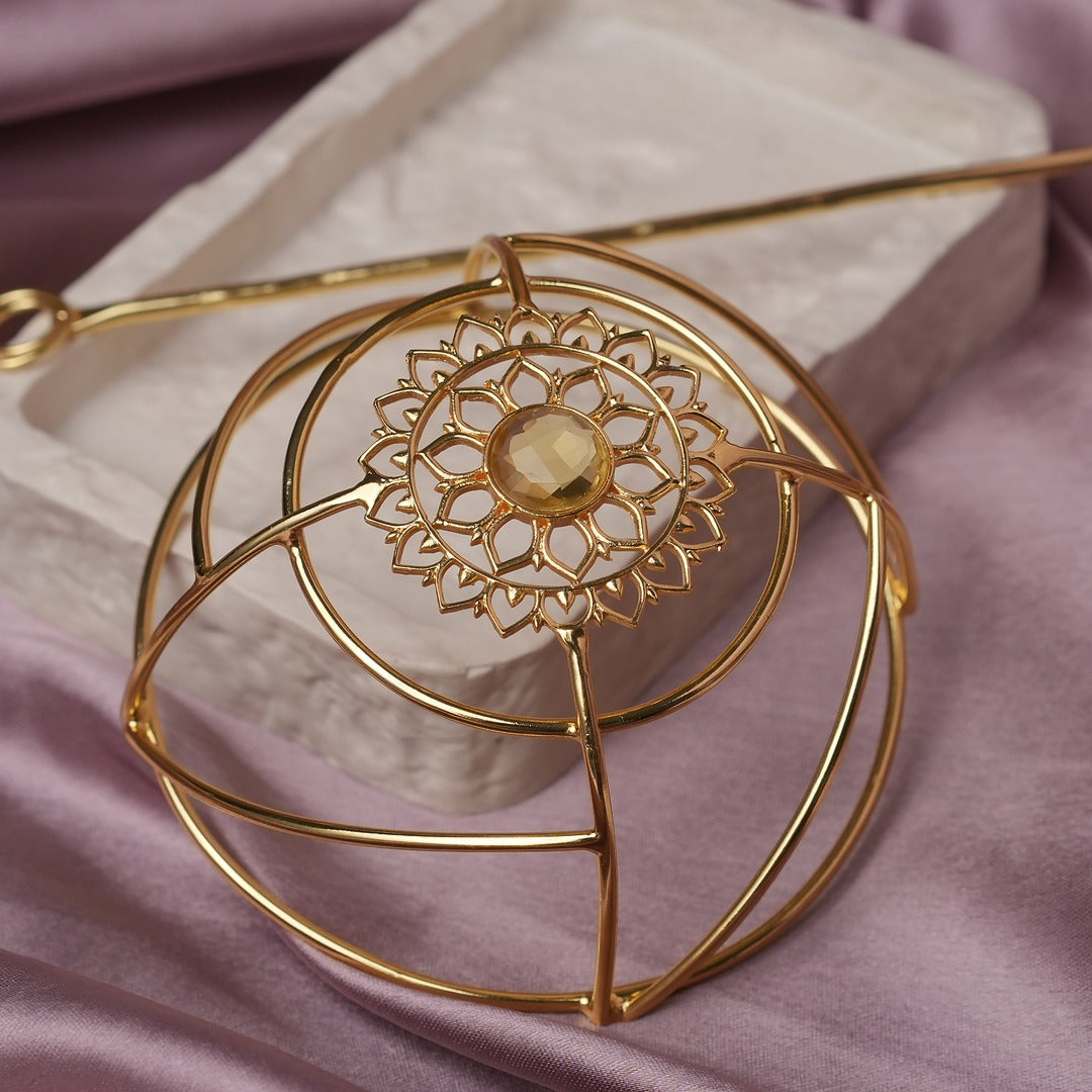 STONE CASTING HAIR BUN