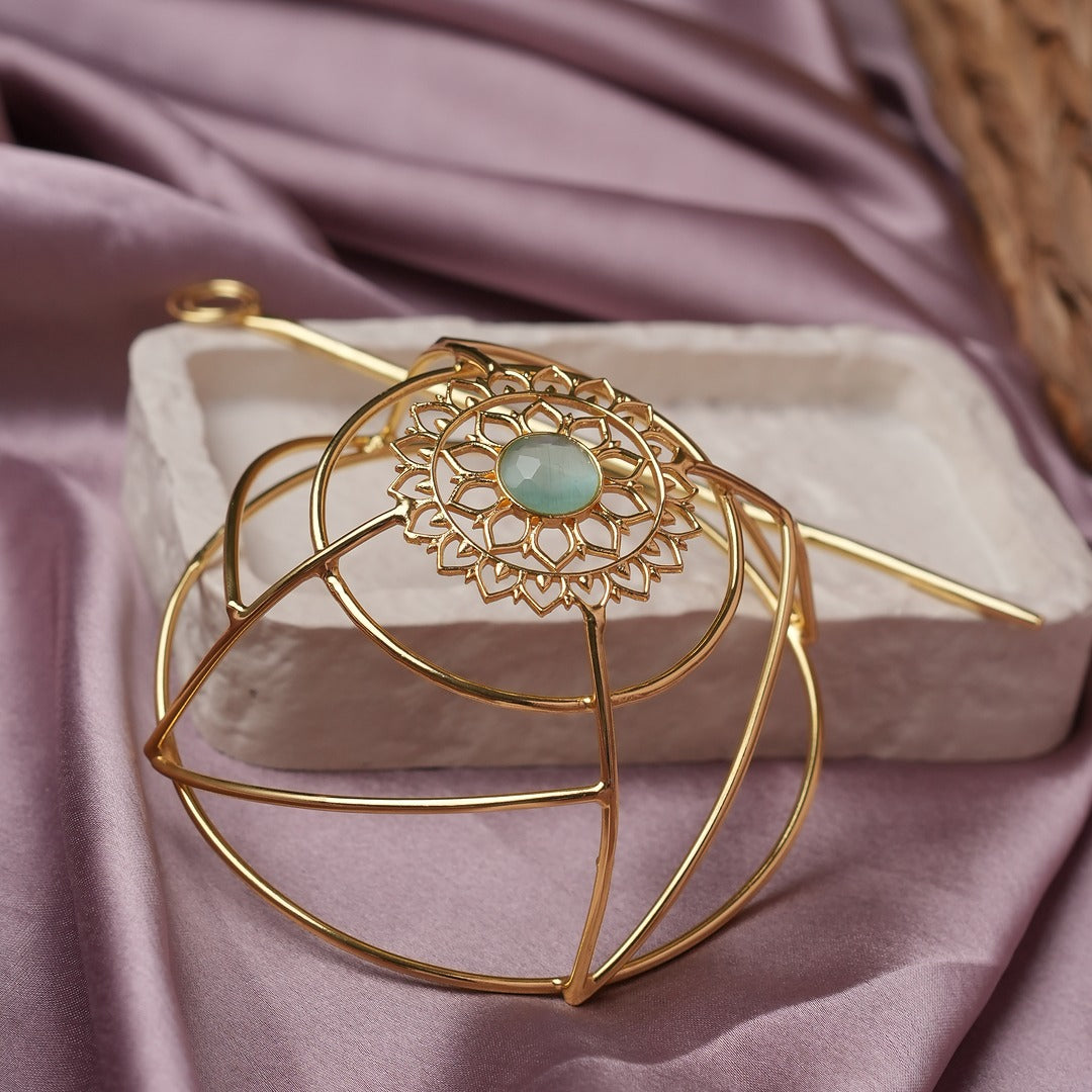 STONE CASTING HAIR BUN