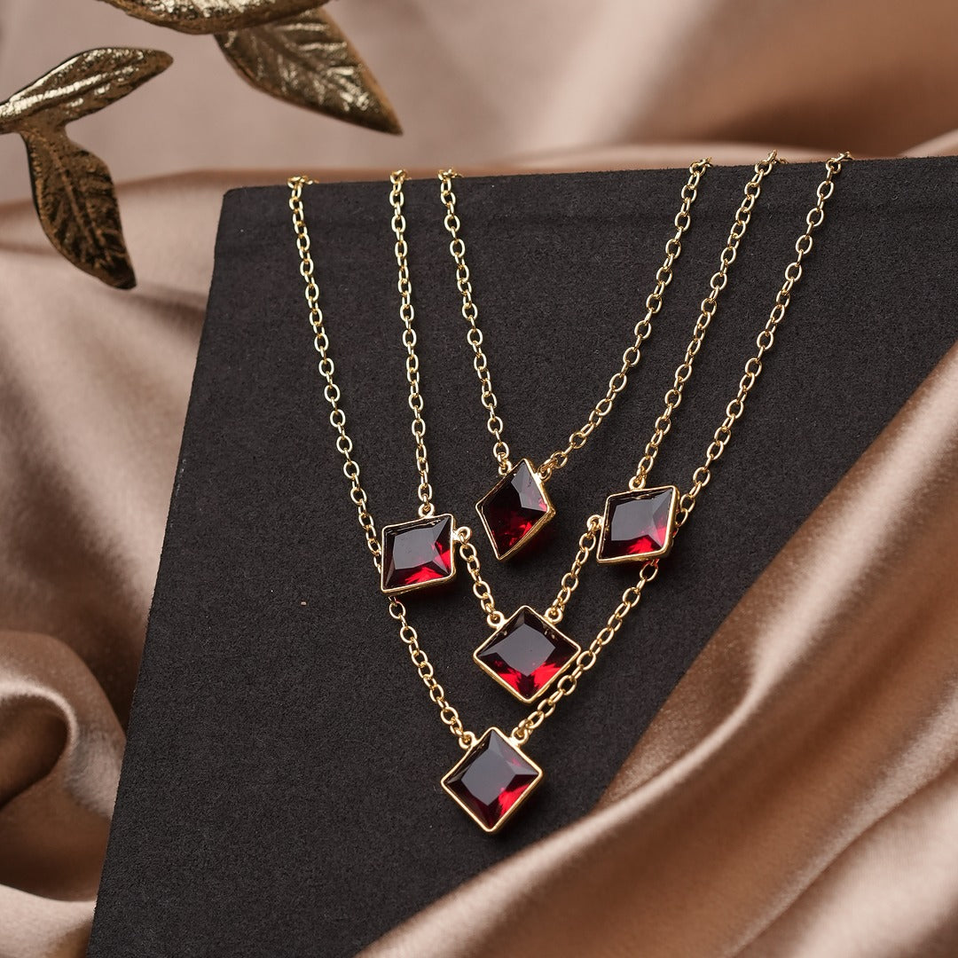 PENTAD NECKLACE SET