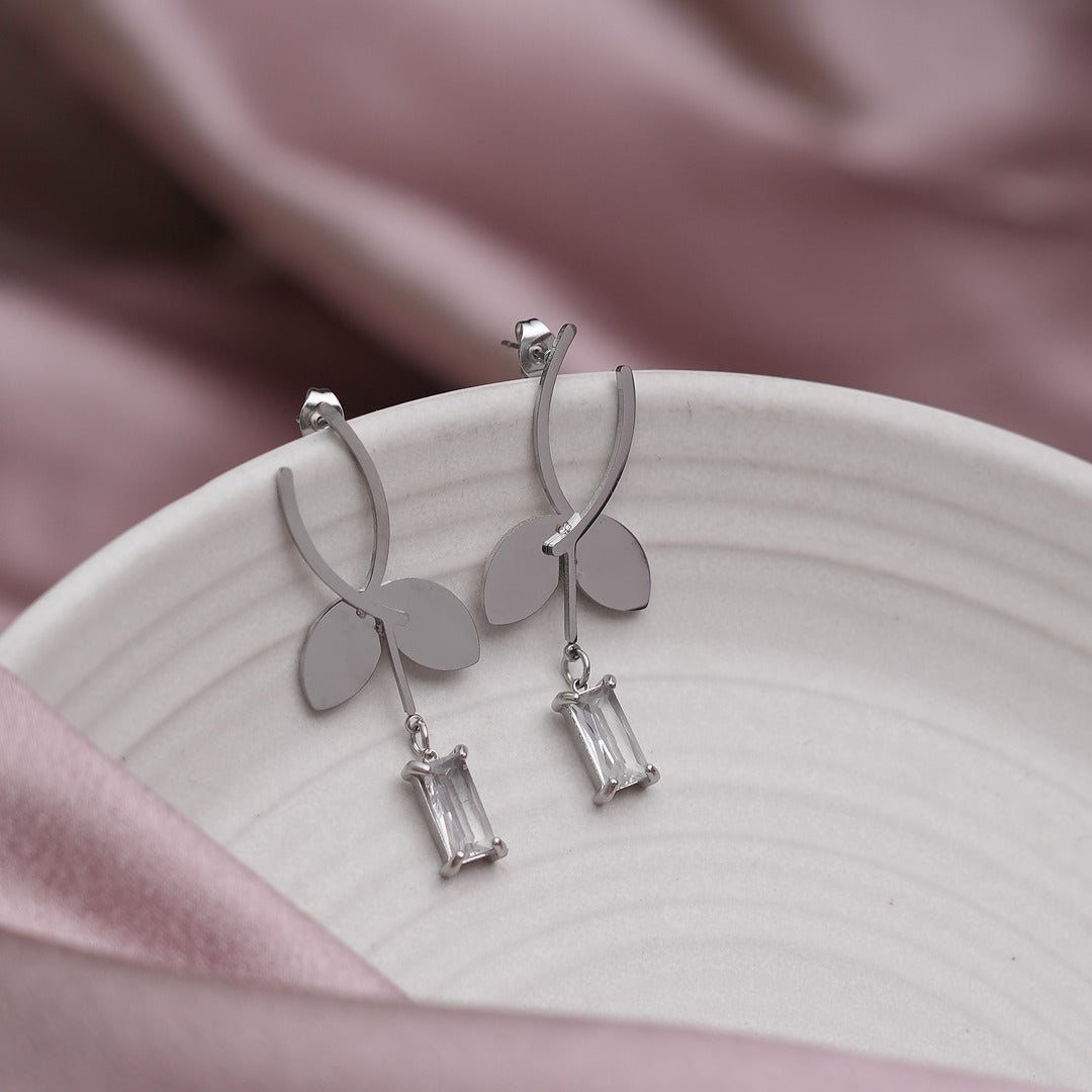 MISTLETOE CRYSTAL EARRINGS