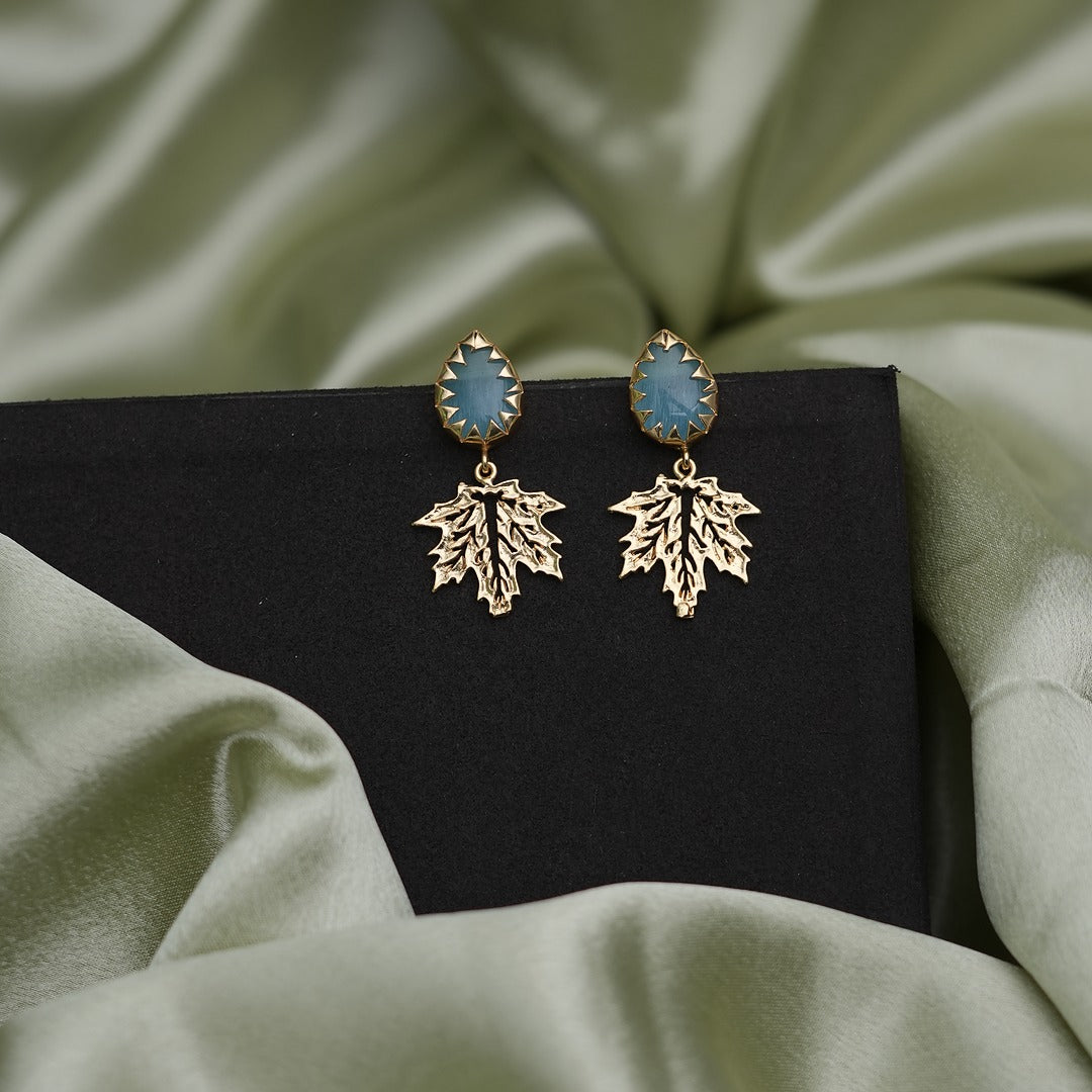 AUTUMN LEAF EARRINGS