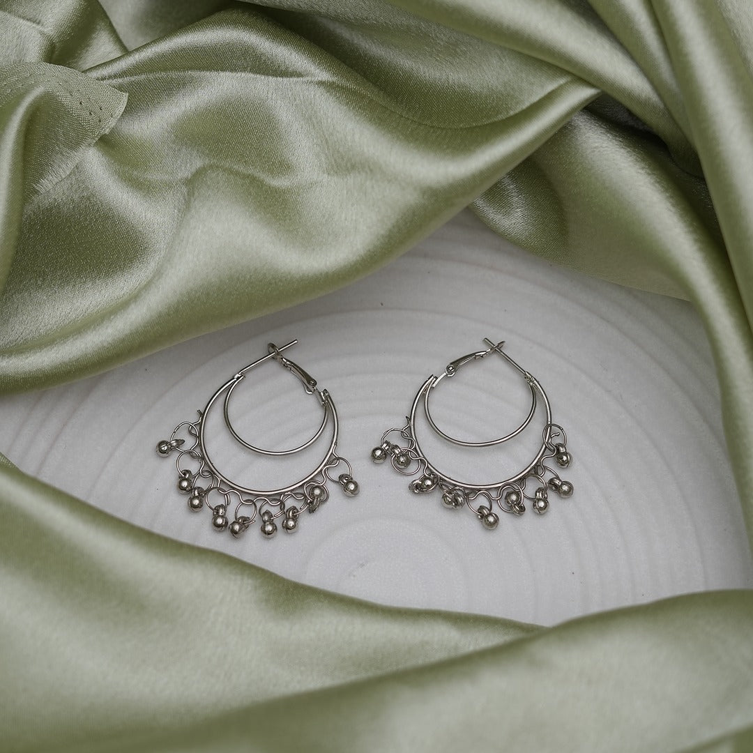 HOOP GHUNGROO EARRINGS