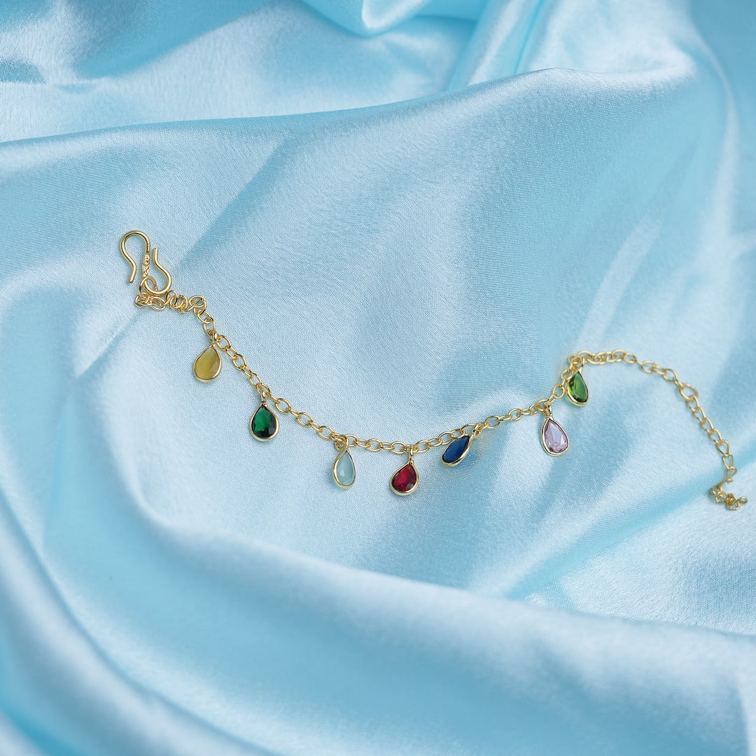 MULTICOLOR DROP BRACELET