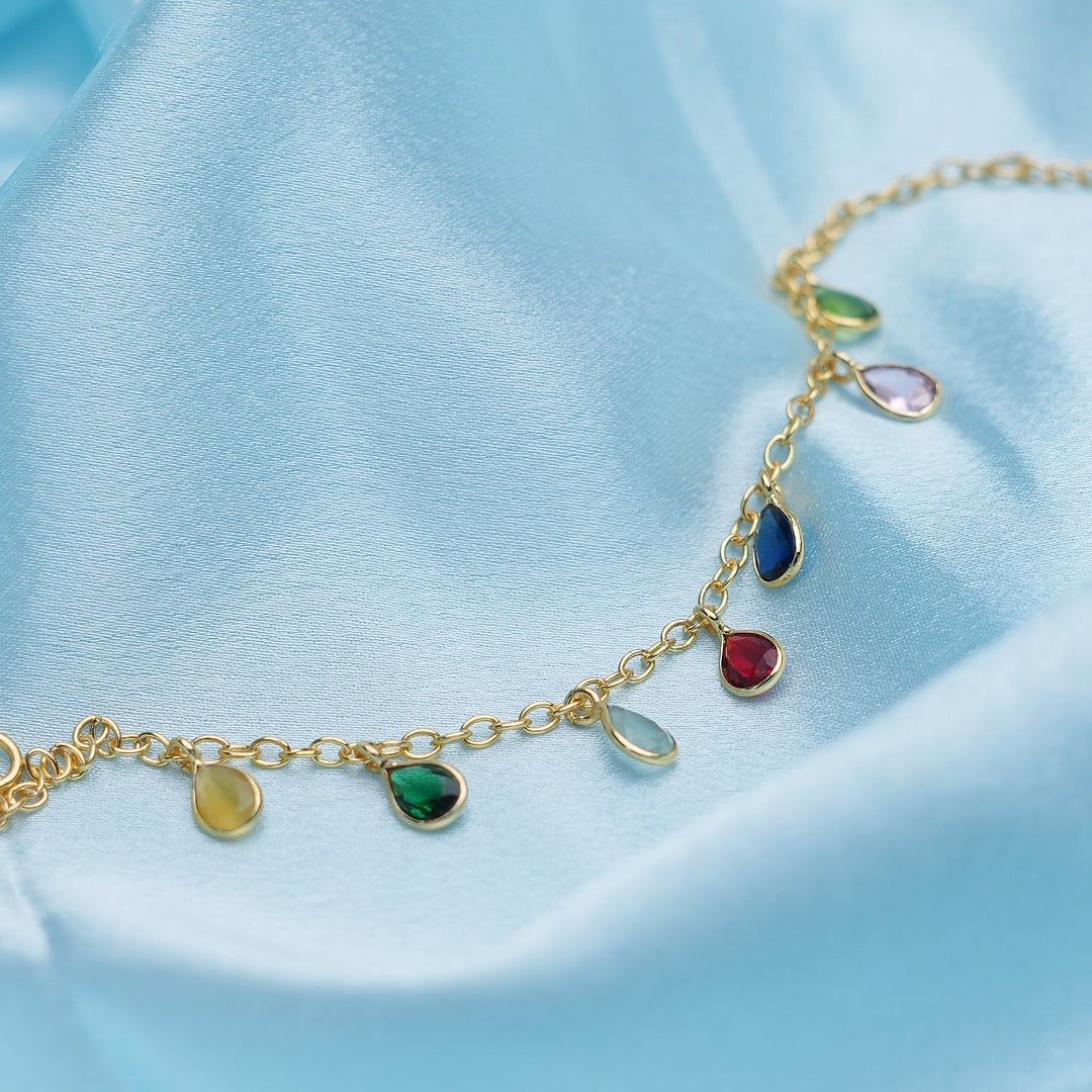 MULTICOLOR DROP BRACELET