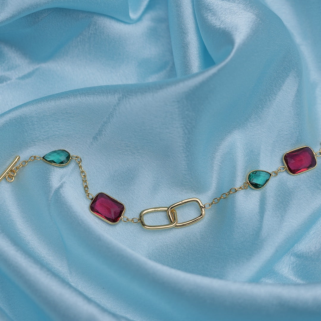 MULTICOLOR LINK BRACELET