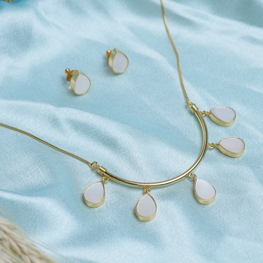 HALF ROUND PENDANT SET