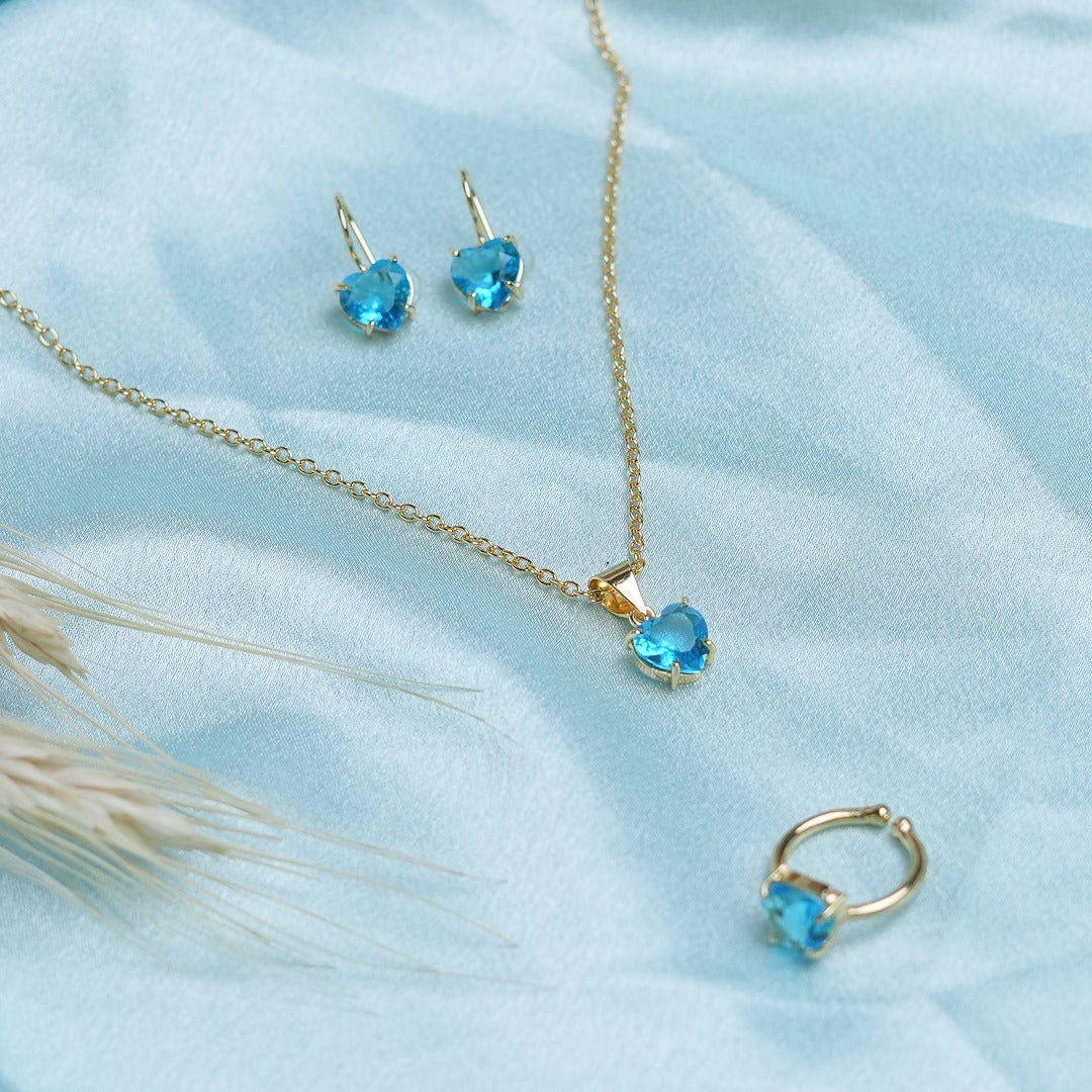 HEARTSTONE PENDANT SET