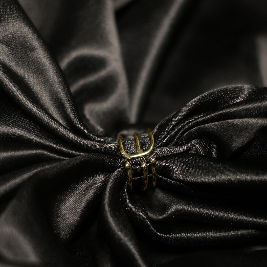 PLAIN RING-3 LINE