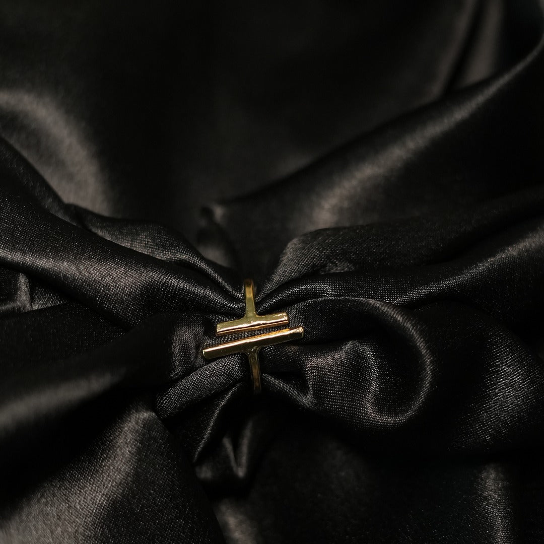 DOUBLE STICK PLAIN RING