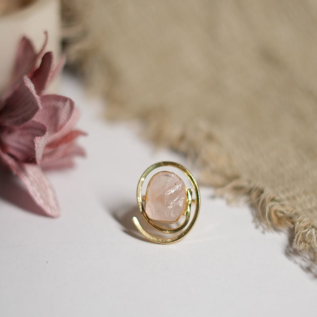 SPIRAL ROUND ROUGH RING