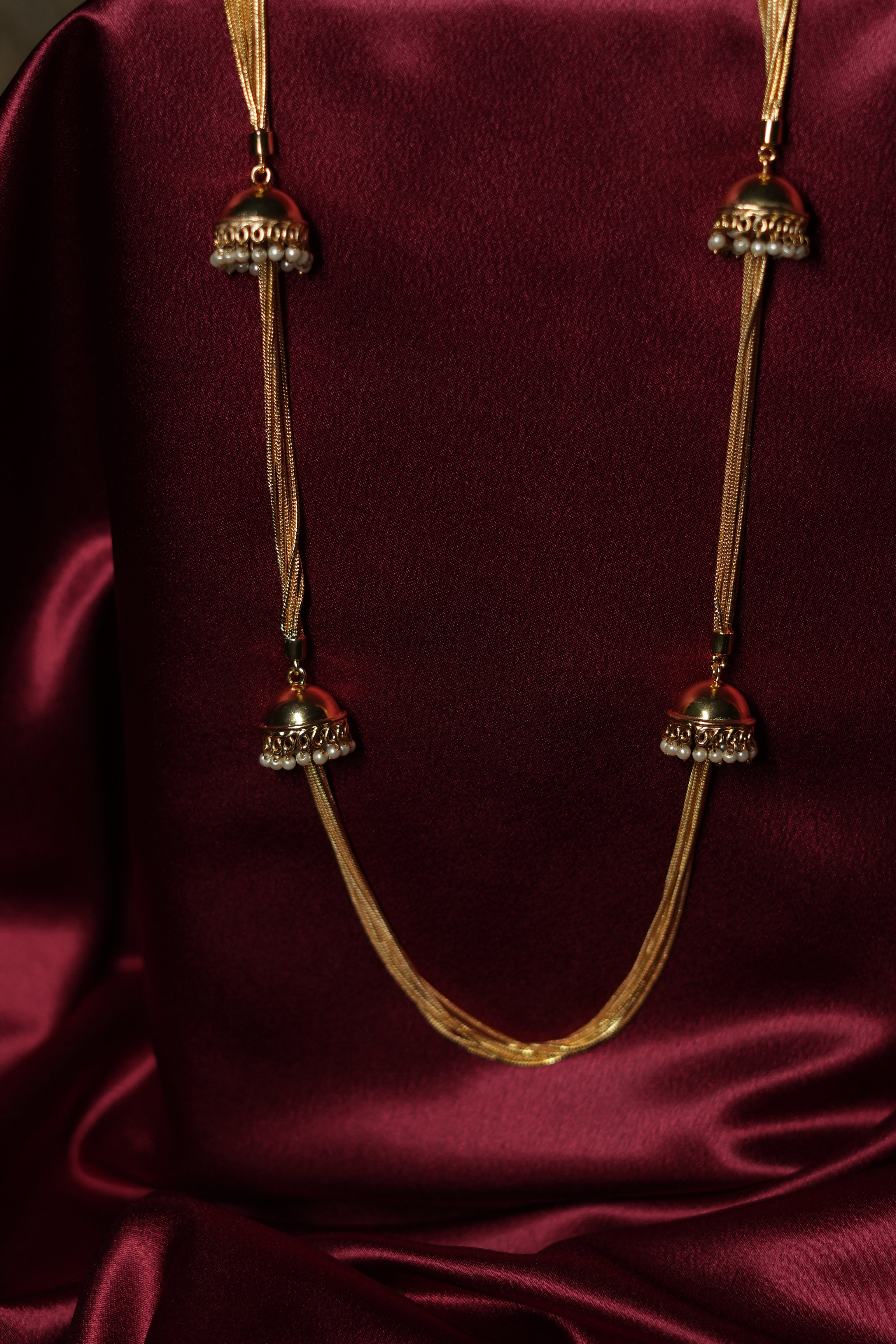 JHUMKA NECKLACE