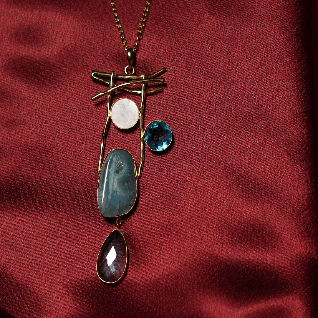 AUREX ASYM NECKLACE