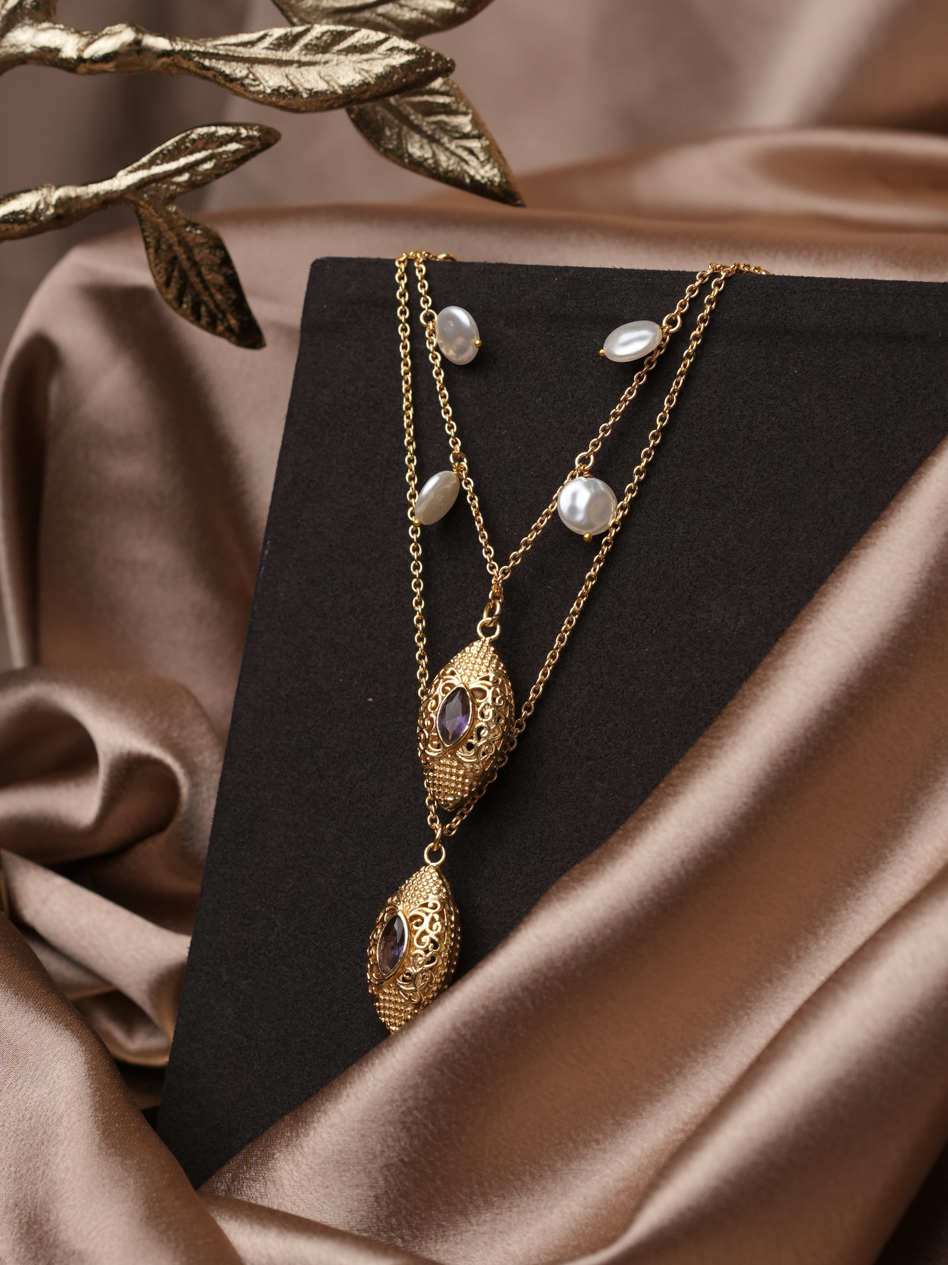 Pakida 2 layer necklace