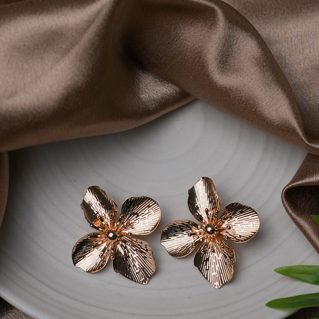 PETAL STATEMENT EARRINGS