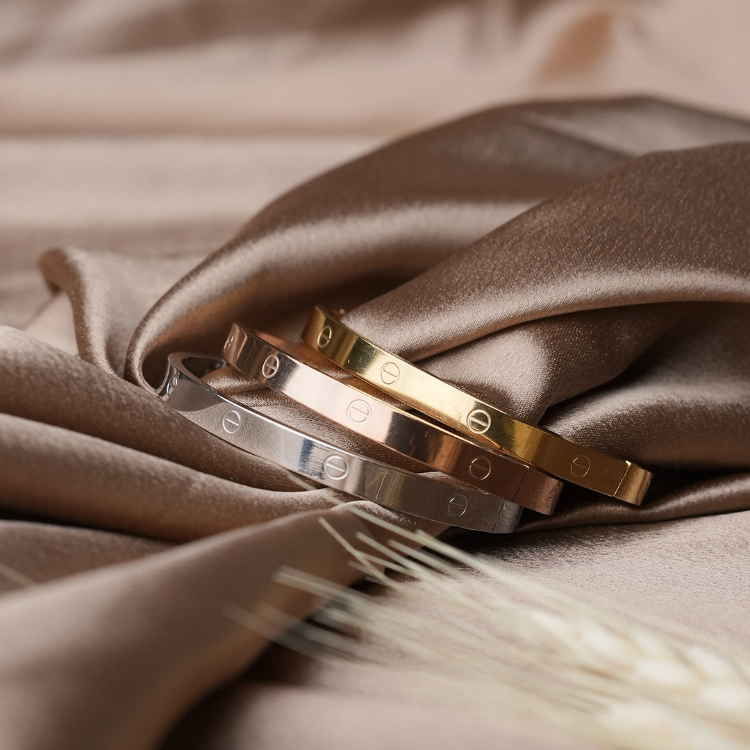 ENGRAVED 3 COLOR BRACELET SET