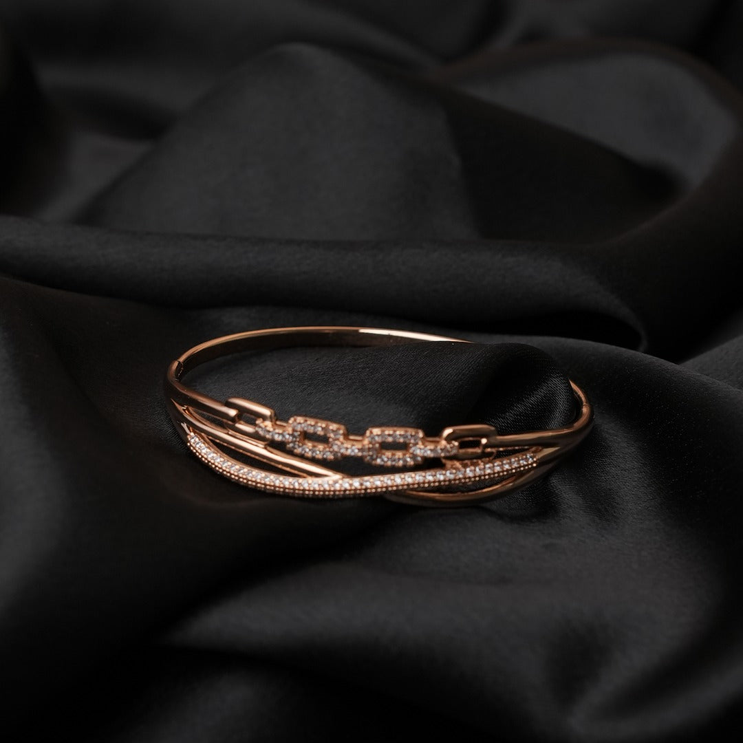 AD ROSEGOLD LINK BRACELET