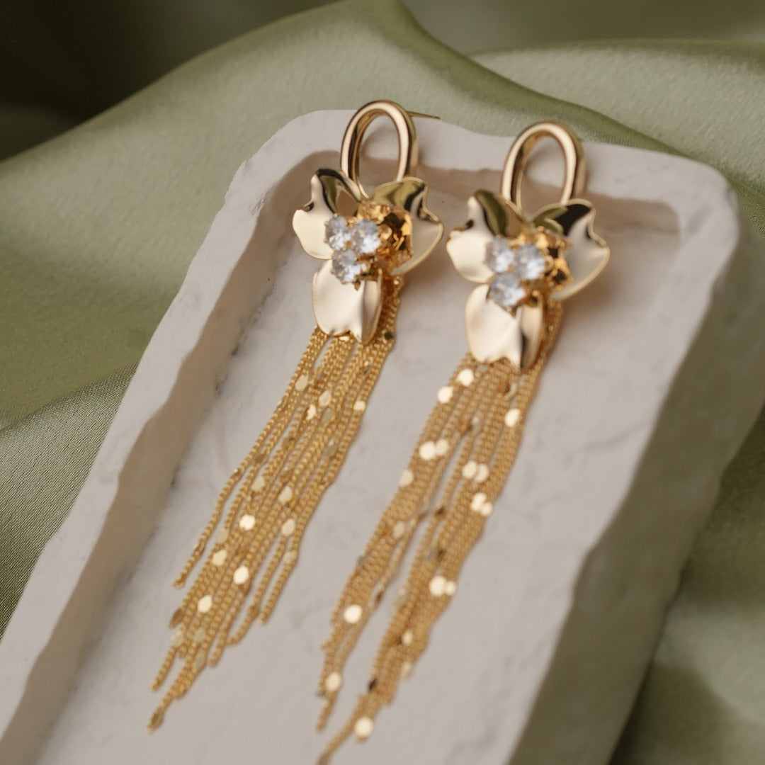 BOUQUET DROP EARRINGS