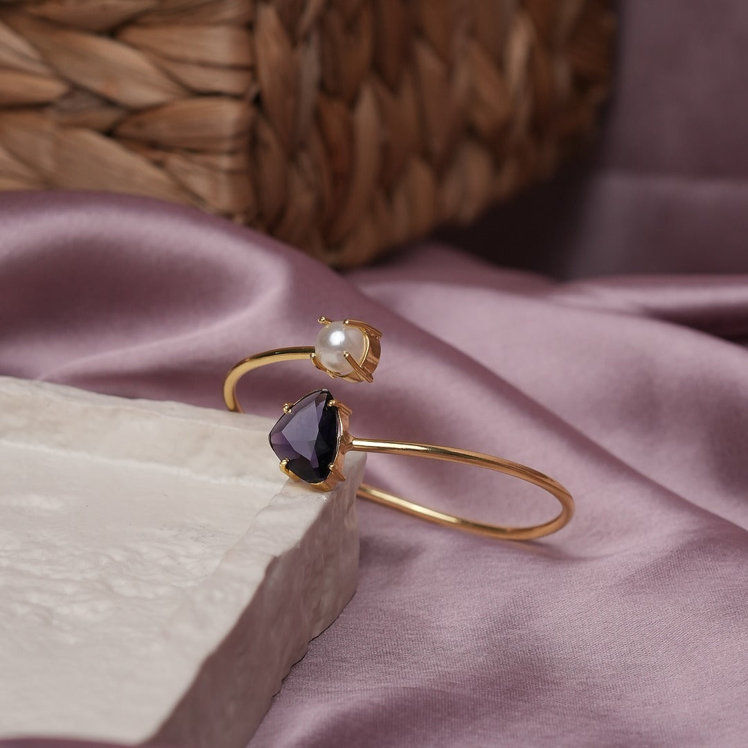 GAYATHRI DUAL STONE BRACELET