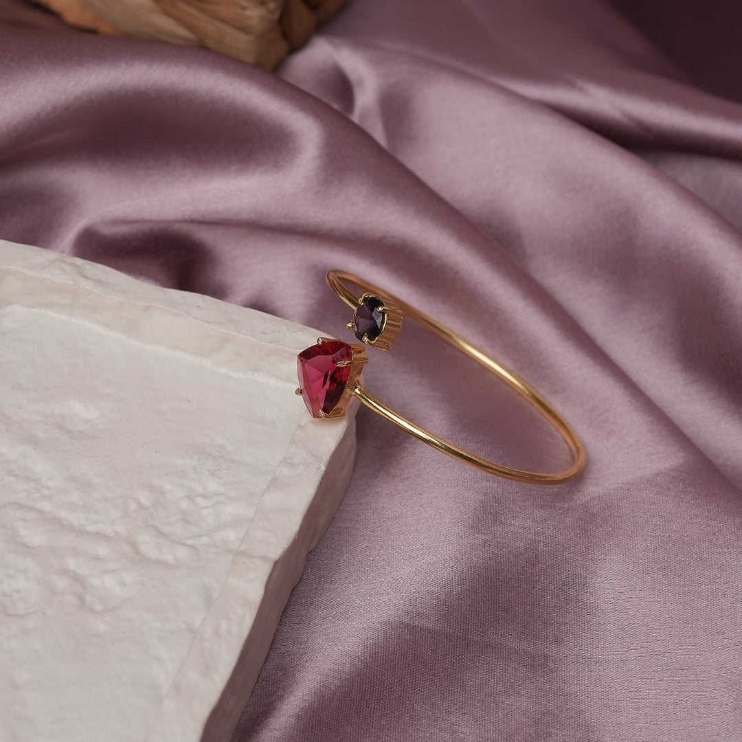 GAYATHRI DUAL STONE BRACELET