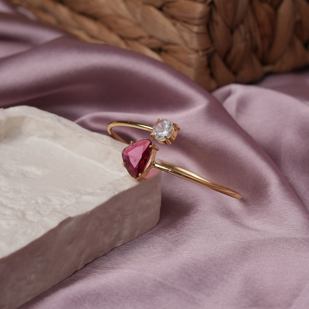 GAYATHRI DUAL STONE BRACELET