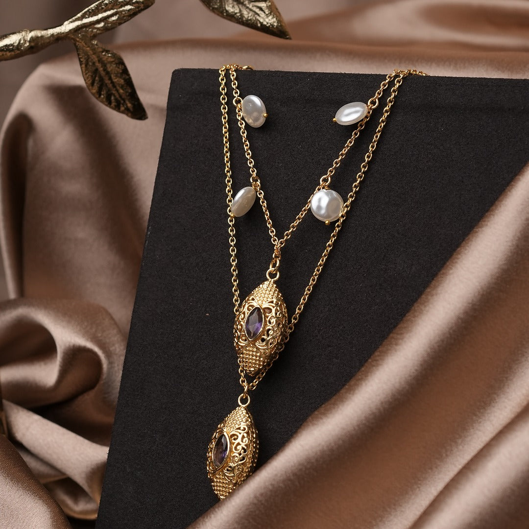 PAKIDA 2 LAYER NECKLACE