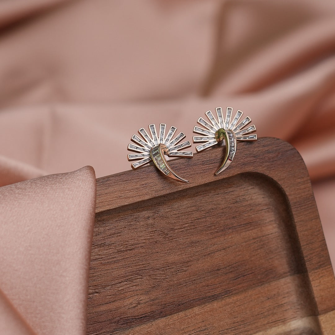 DAFFODIL AD STUD EARRINGS