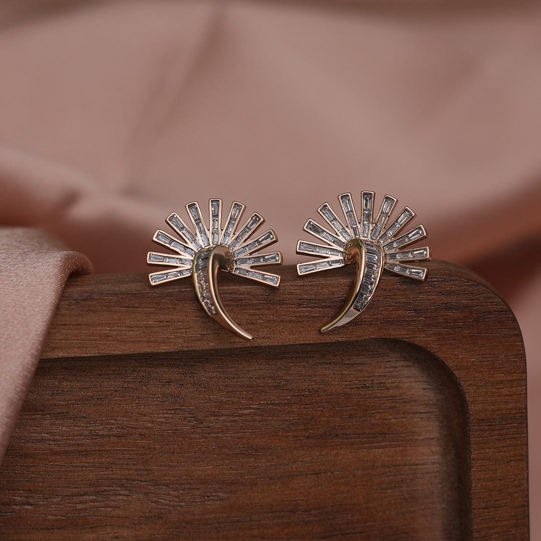 DAFFODIL AD STUD EARRINGS