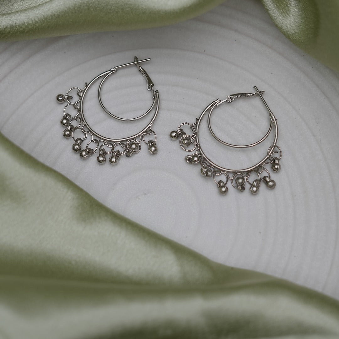 HOOP GHUNGROO EARRINGS