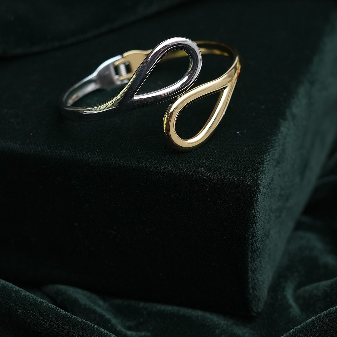 PETAL DUAL TONE BRACELET