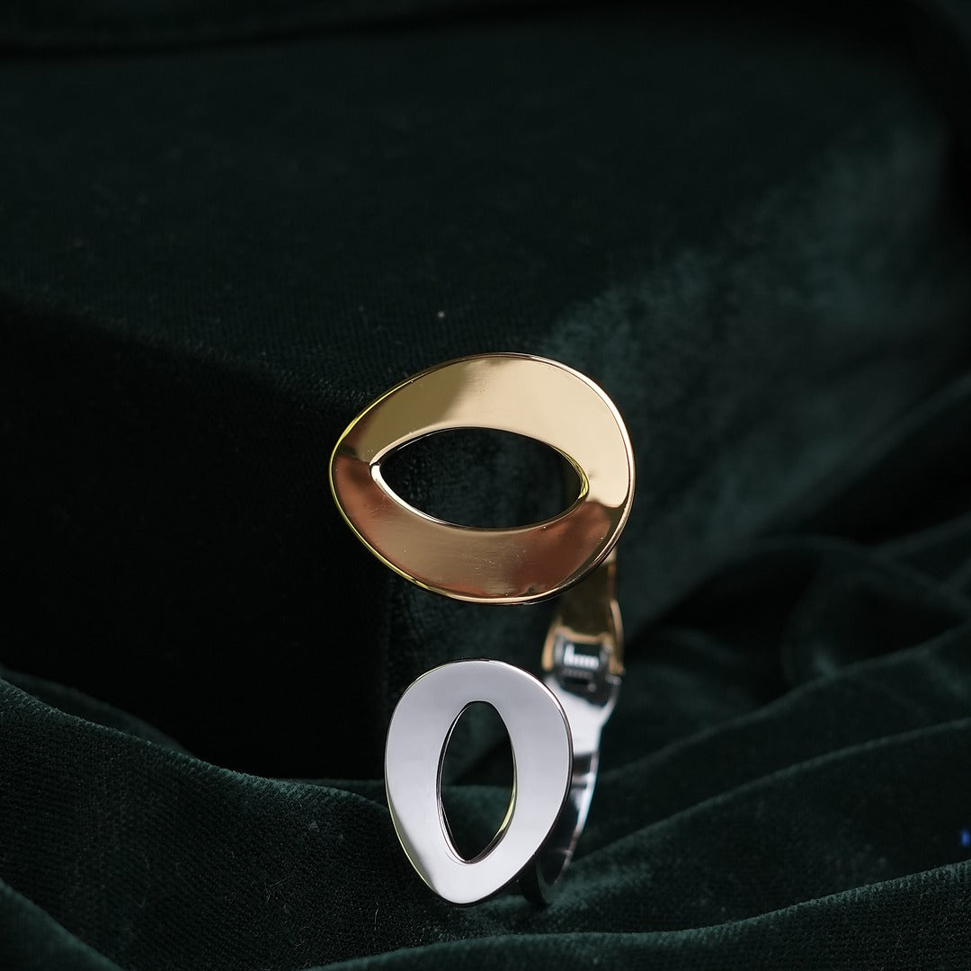 DOUBLE OVAL BRACELET