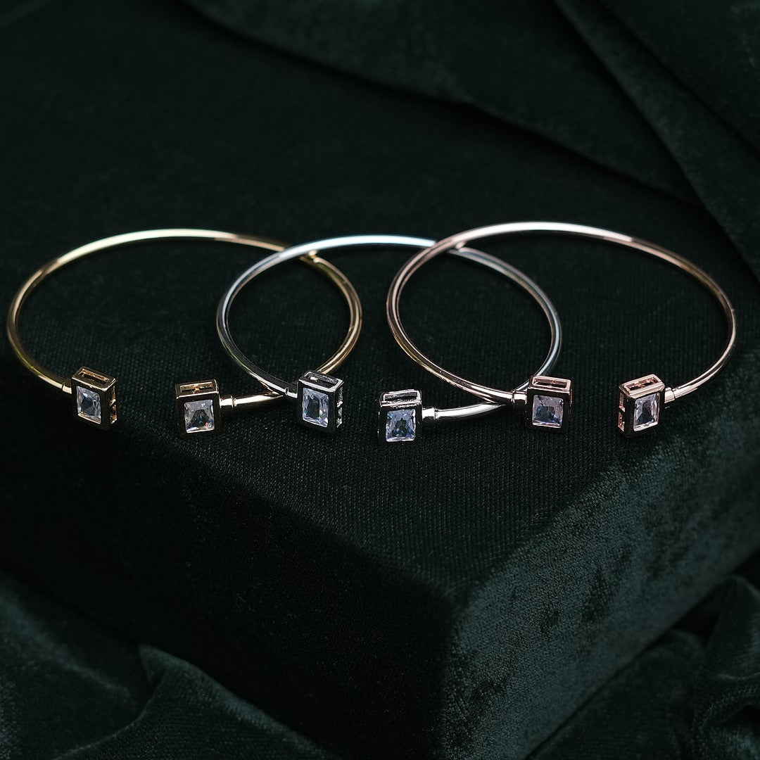 TRICOLOR CUBIC BRACELET SET