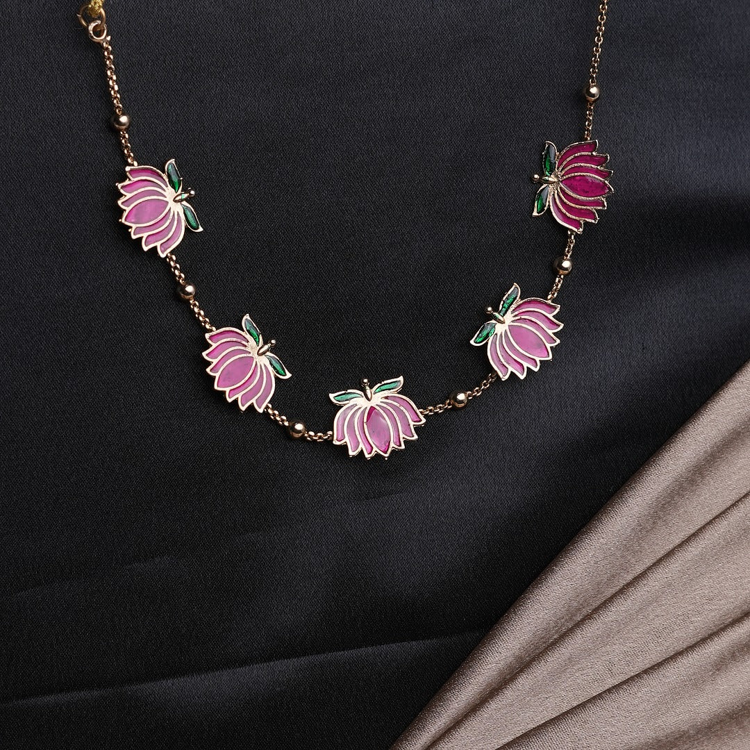 LOTUS NECKLACE