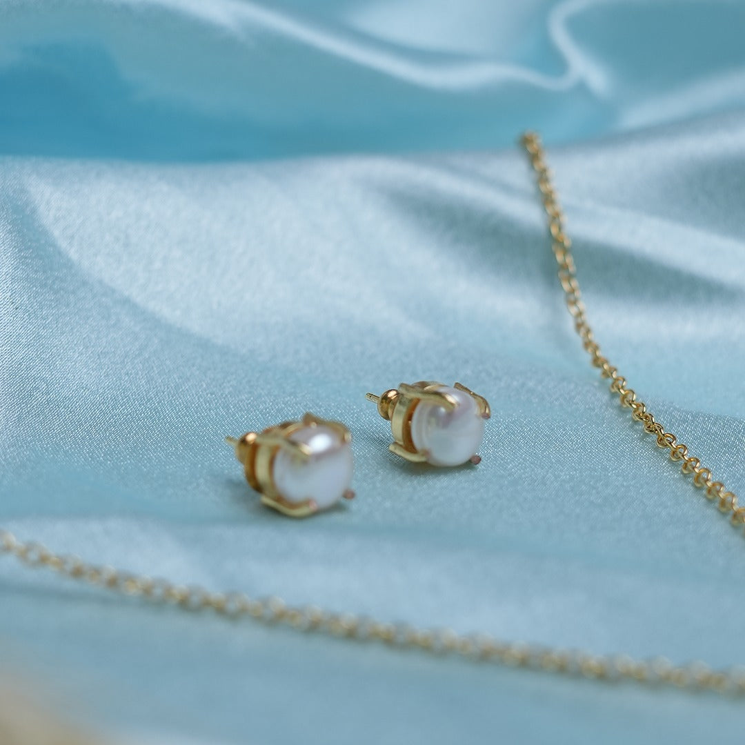 SINGLE PEARL CLAW CHAIN SET