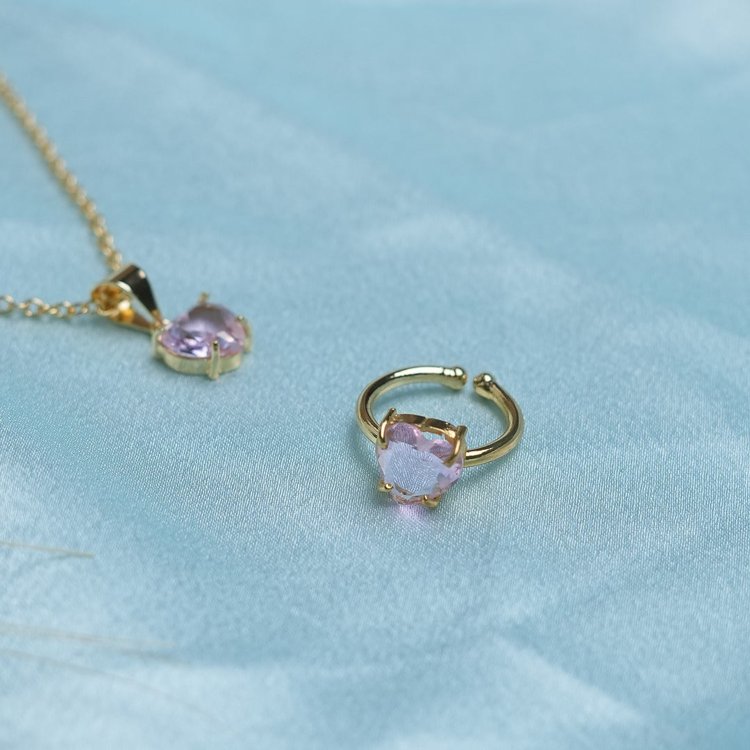 HEARTSTONE PENDANT SET