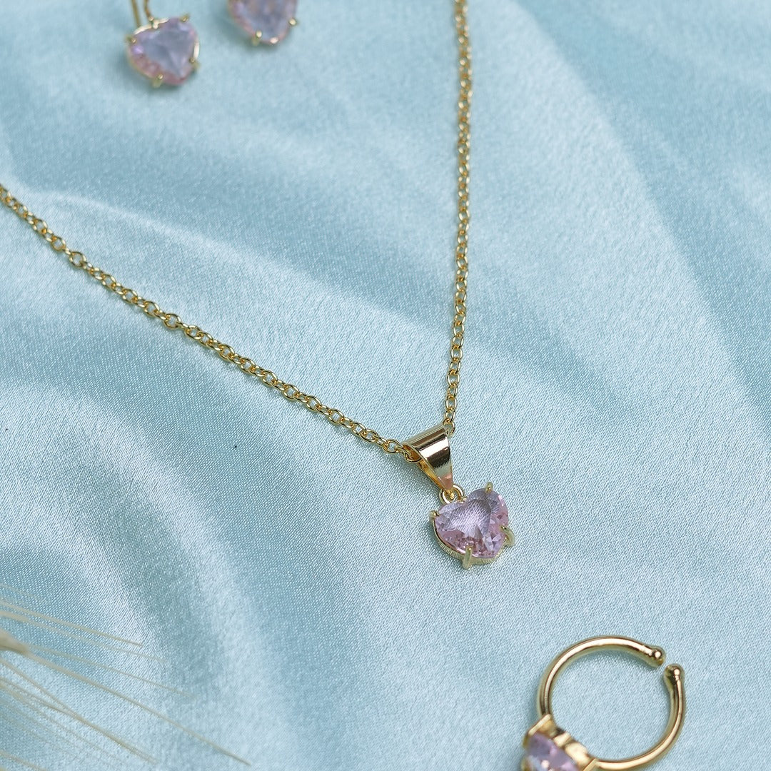 HEARTSTONE PENDANT SET