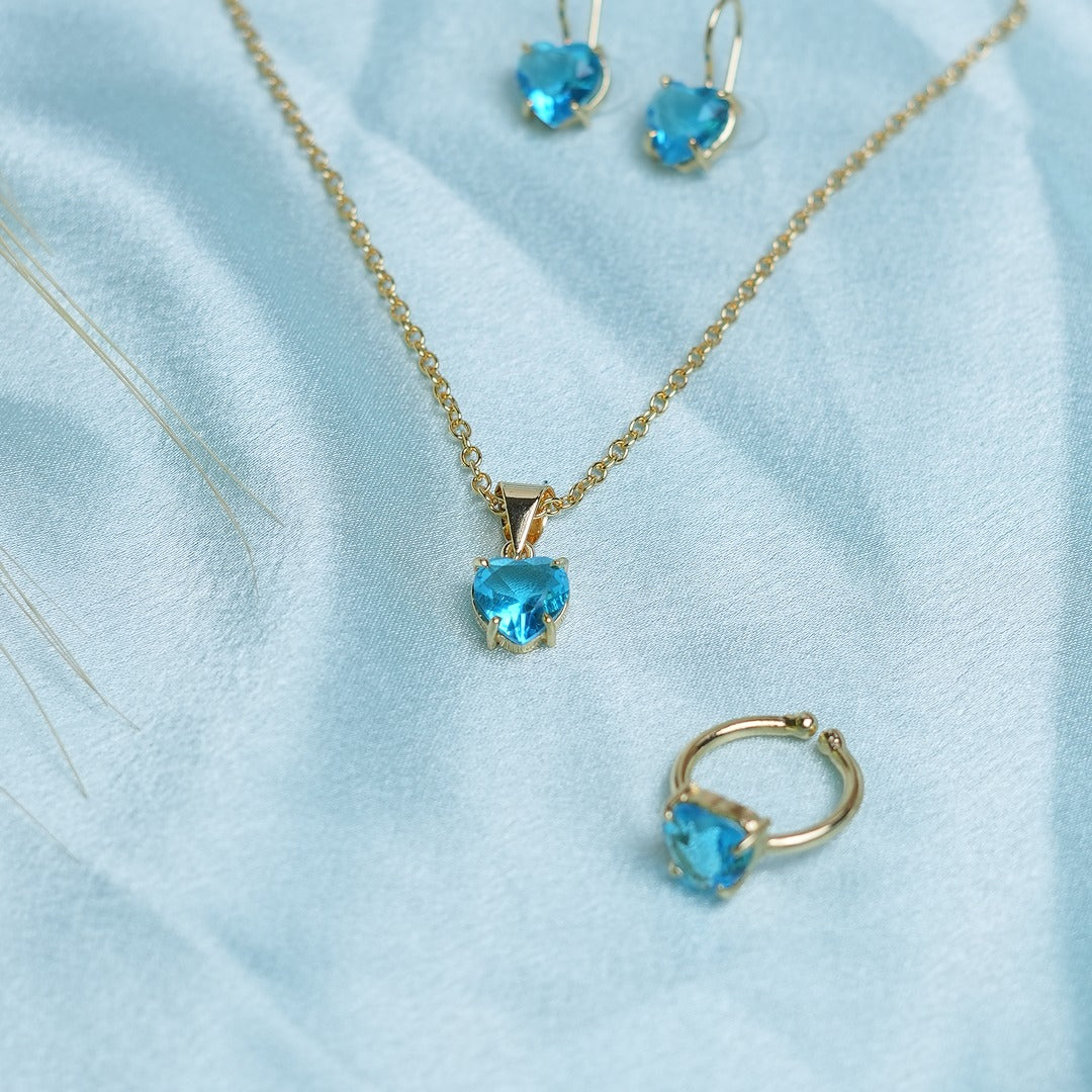 HEARTSTONE PENDANT SET