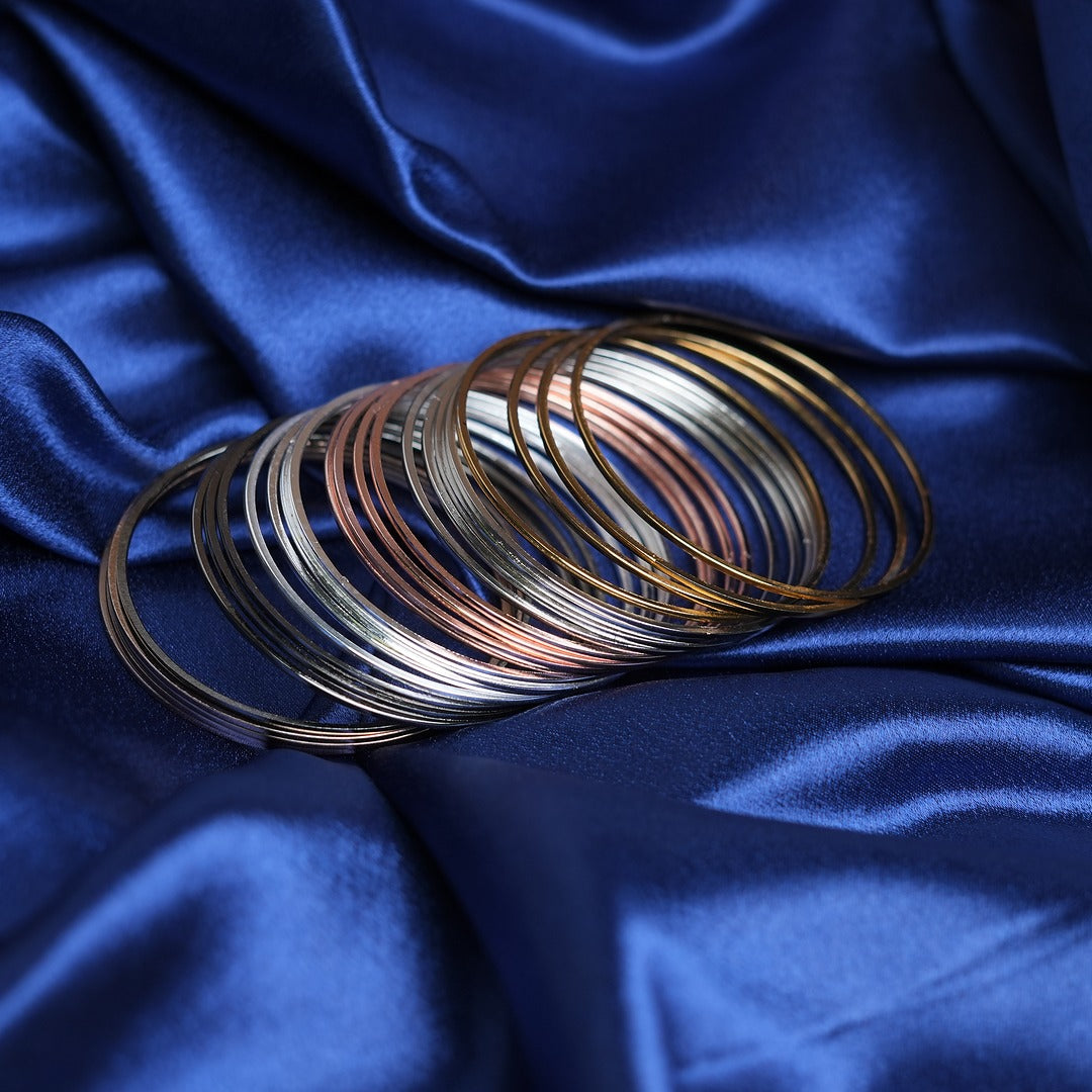 SIX COLOR BANGLE SET