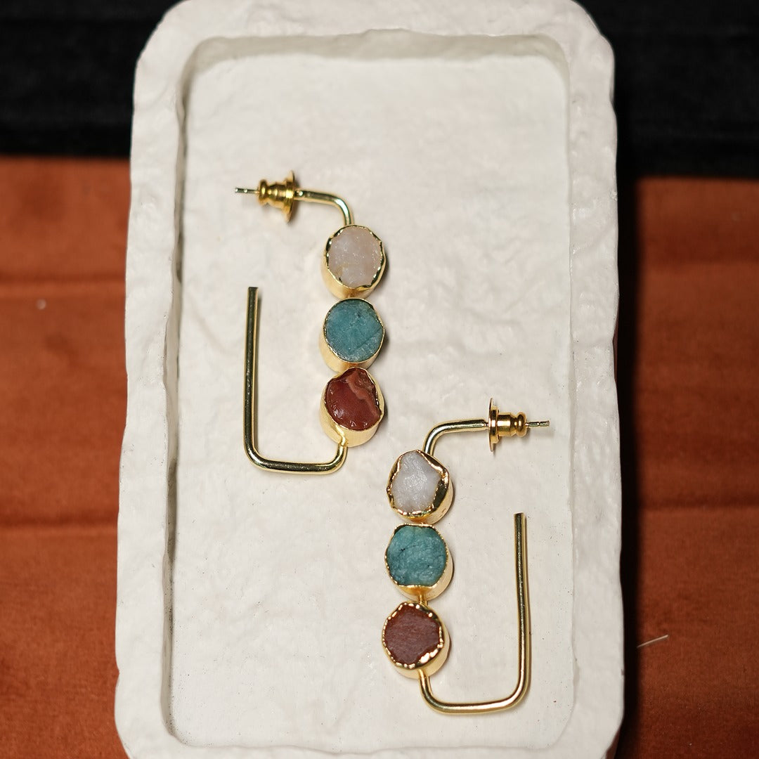 6 COLLECT ROUND ROUGH STUDS