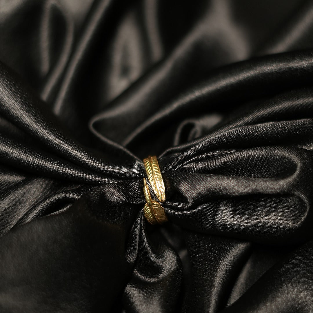 PLAIN BIG LEAF CASTING RING