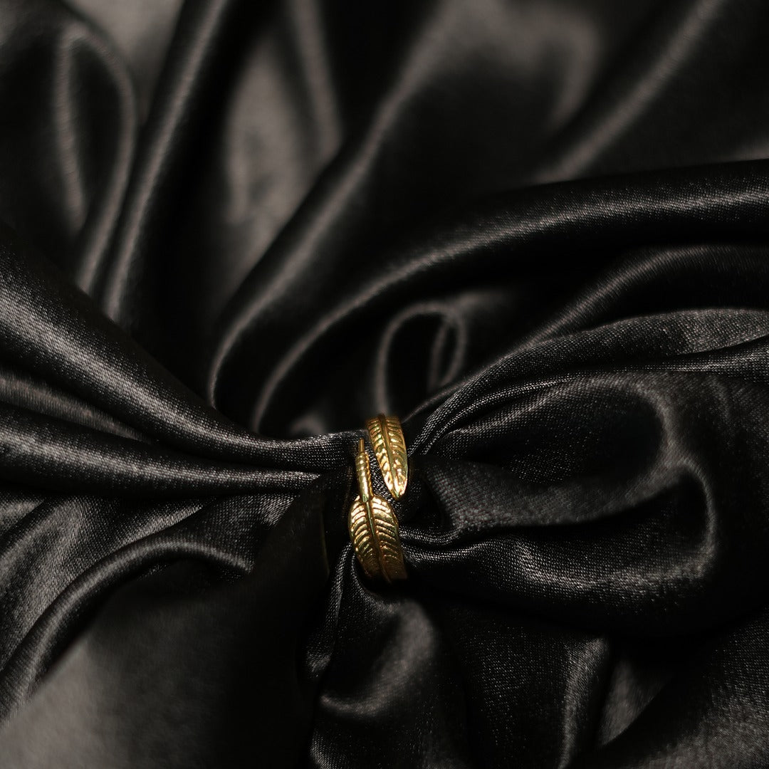 PLAIN BIG LEAF CASTING RING