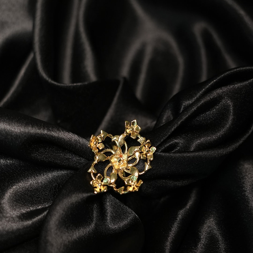 PLAIN FLOWER RING