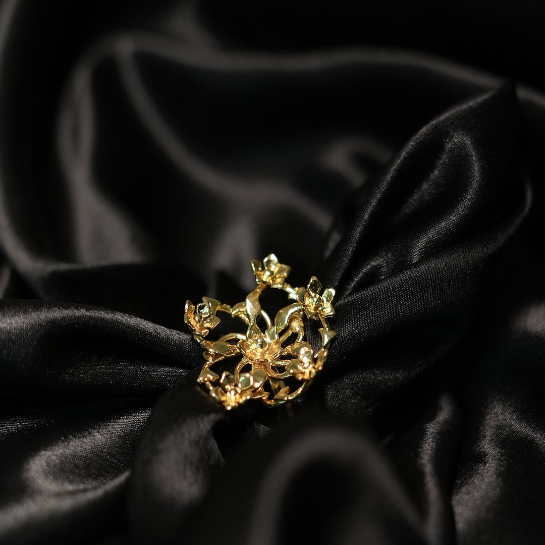 PLAIN FLOWER RING