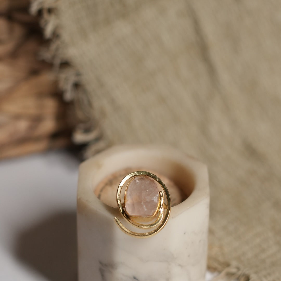 SPIRAL ROUND ROUGH RING