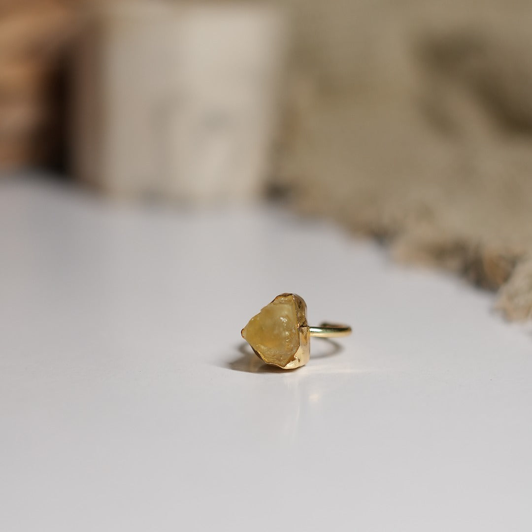 ROUGH STONE RINGS-WRAPPED