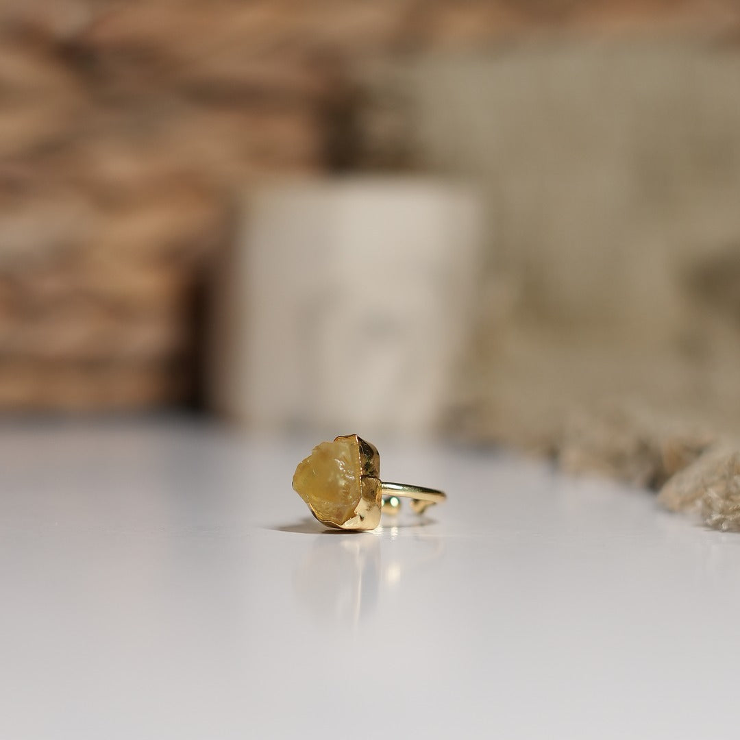 ROUGH STONE RINGS-WRAPPED