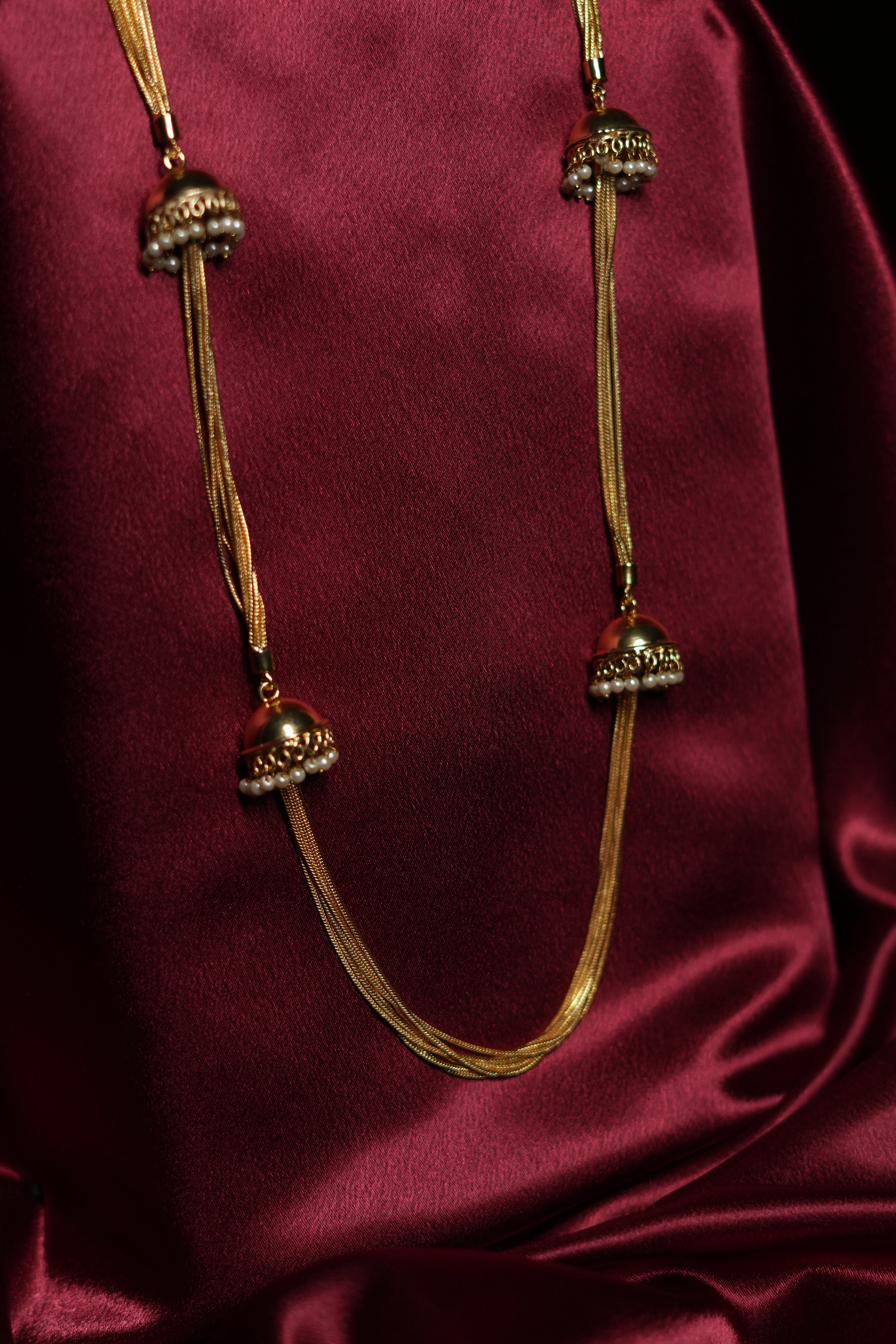 JHUMKA NECKLACE